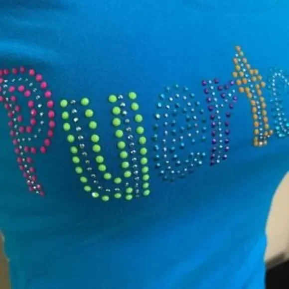 Splash Puerto Rico Baby Tee T-Shirt Size Small - Picture 2 of 4